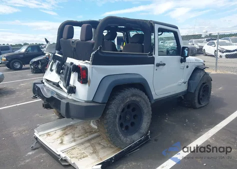 2014 Jeep Wrangler Willys Wheeler из США, поврежденный, VIN 1C4AJWAG6EL233435